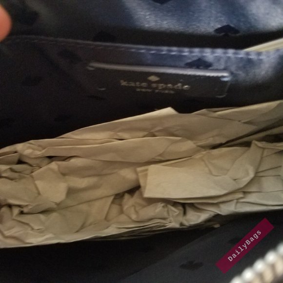 KATE SPADE CROSSBODY DUSK NAVY LOLA CROSSBODY NWT - Picture 12 of 16